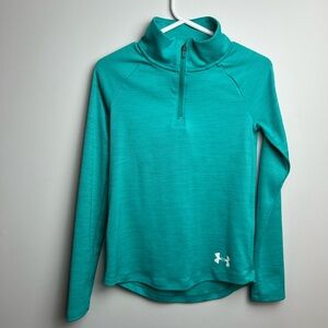 Under Armour Youth Teal Pullover Top
